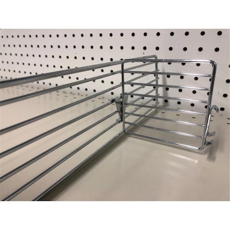 Mobiliario Wire Binning Shelving Unit; Silver MO2739147